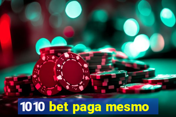 1010 bet paga mesmo